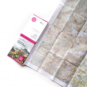 map brochure opened out