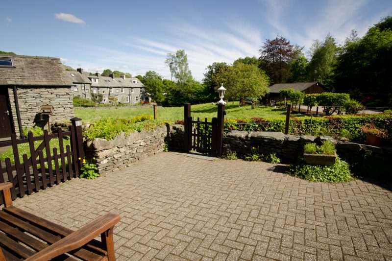 Langstrath Cottage, Chapel Stile, Front and Patio