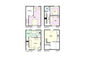 Myrtle Cottage, Chapel Stile, Floorplan