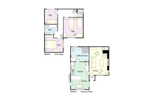 Priest End, Chapel Stile, Floorplan